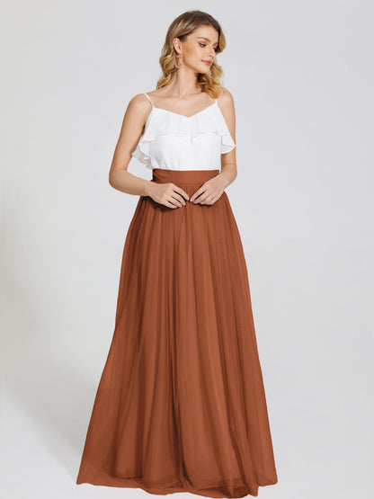 Hayden Two Pieces Tulle Bridesmaid Skirt
