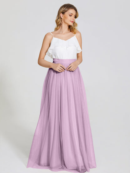 Hayden Two Pieces Tulle Bridesmaid Skirt