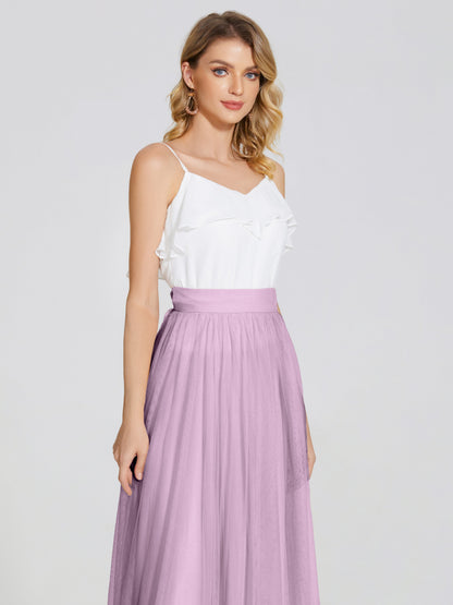 Hayden Two Pieces Tulle Bridesmaid Skirt