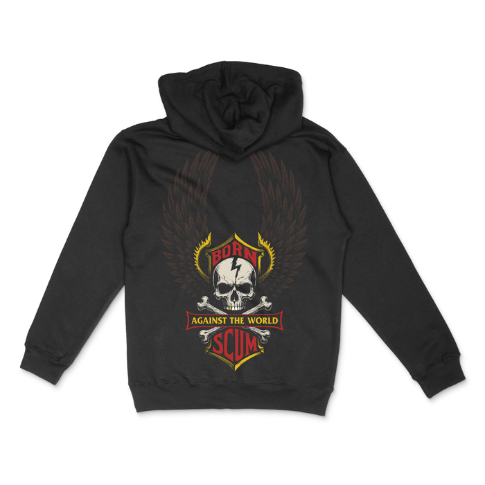 AGAINST THE WORLD HOODIE - Born Scum