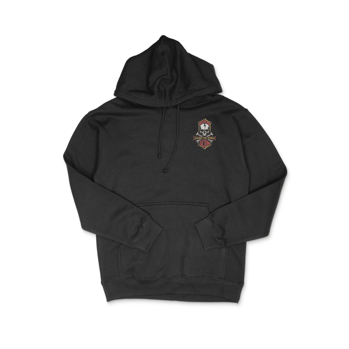 AGAINST THE WORLD HOODIE - Born Scum