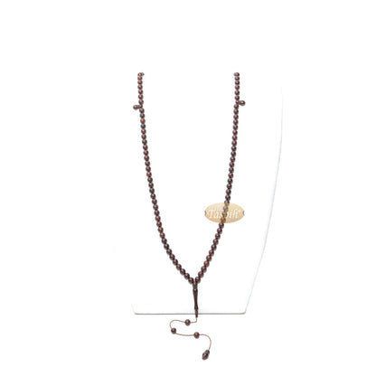 Antique Natural Color 8 mm Turkish Kokka - Kuka Seed Prayer Beads - Rosary - Misbaha