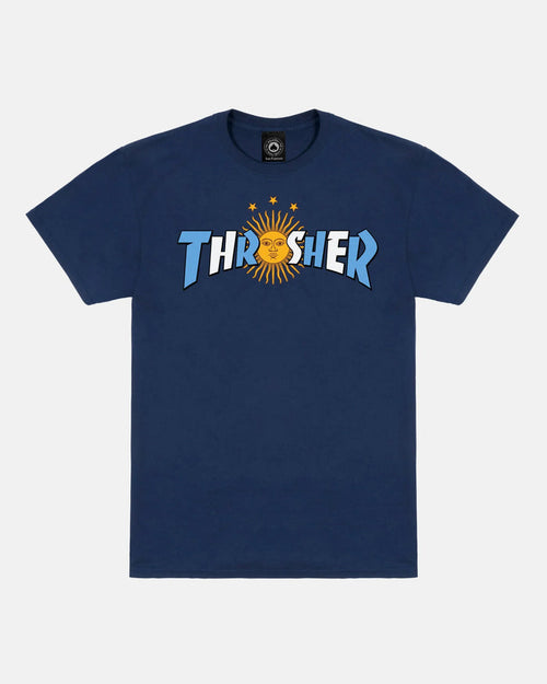 ARGENTINA ESTRELLA - T-SHIRT - NAVY BLUE - Four Street