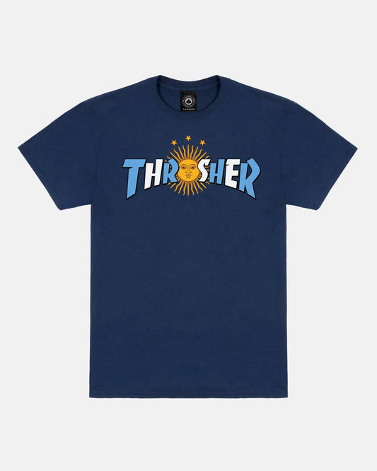 ARGENTINA ESTRELLA - T-SHIRT - NAVY BLUE - Four Street