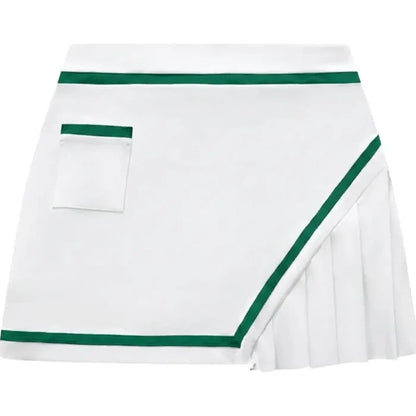 Ashley Herrera Olivia Skort - White/Green