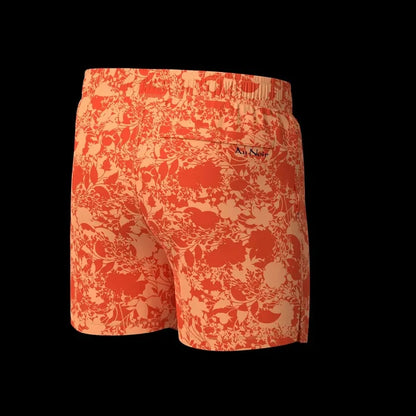 Au Noir Men's Aisen Swim Trunks - Orange