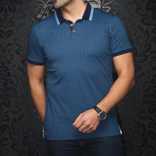 Au Noir Men's Fairmont Polo - Navy