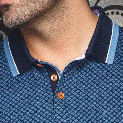 Au Noir Men's Fairmont Polo - Navy