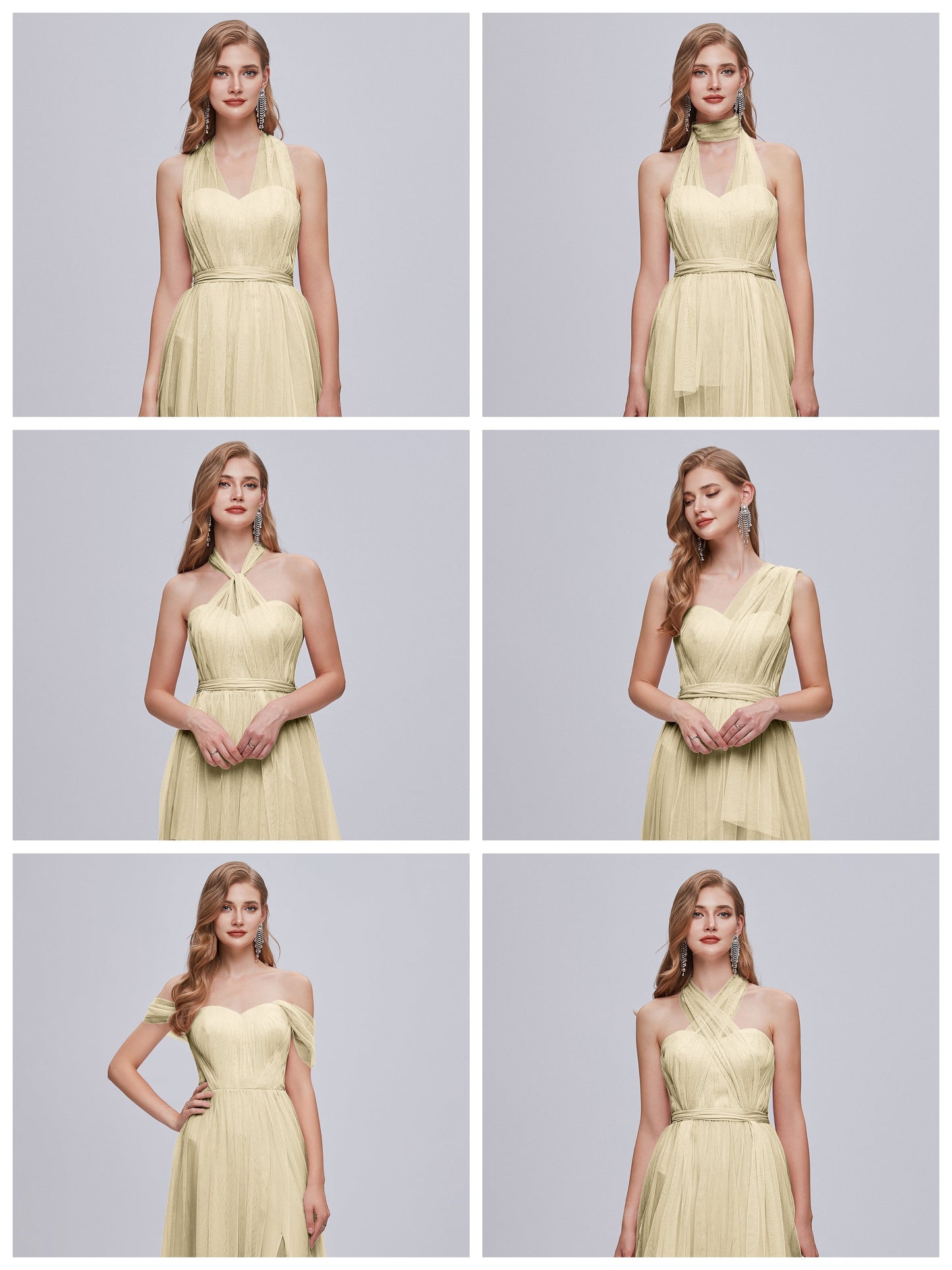Ayla Infinity Tulle Bridesmaid Dress