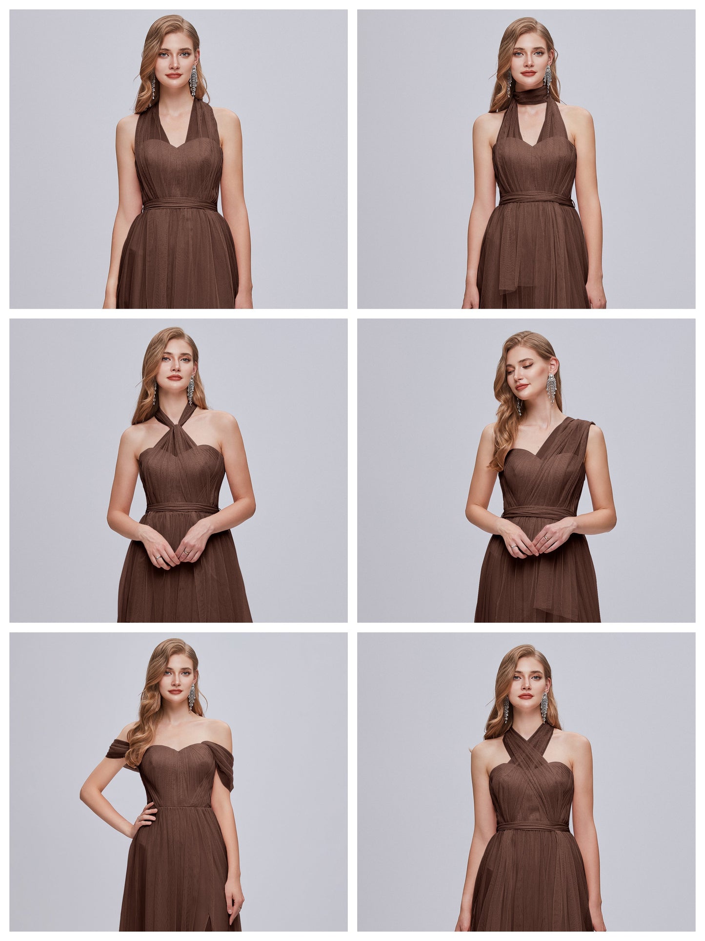 Ayla Infinity Tulle Bridesmaid Dress