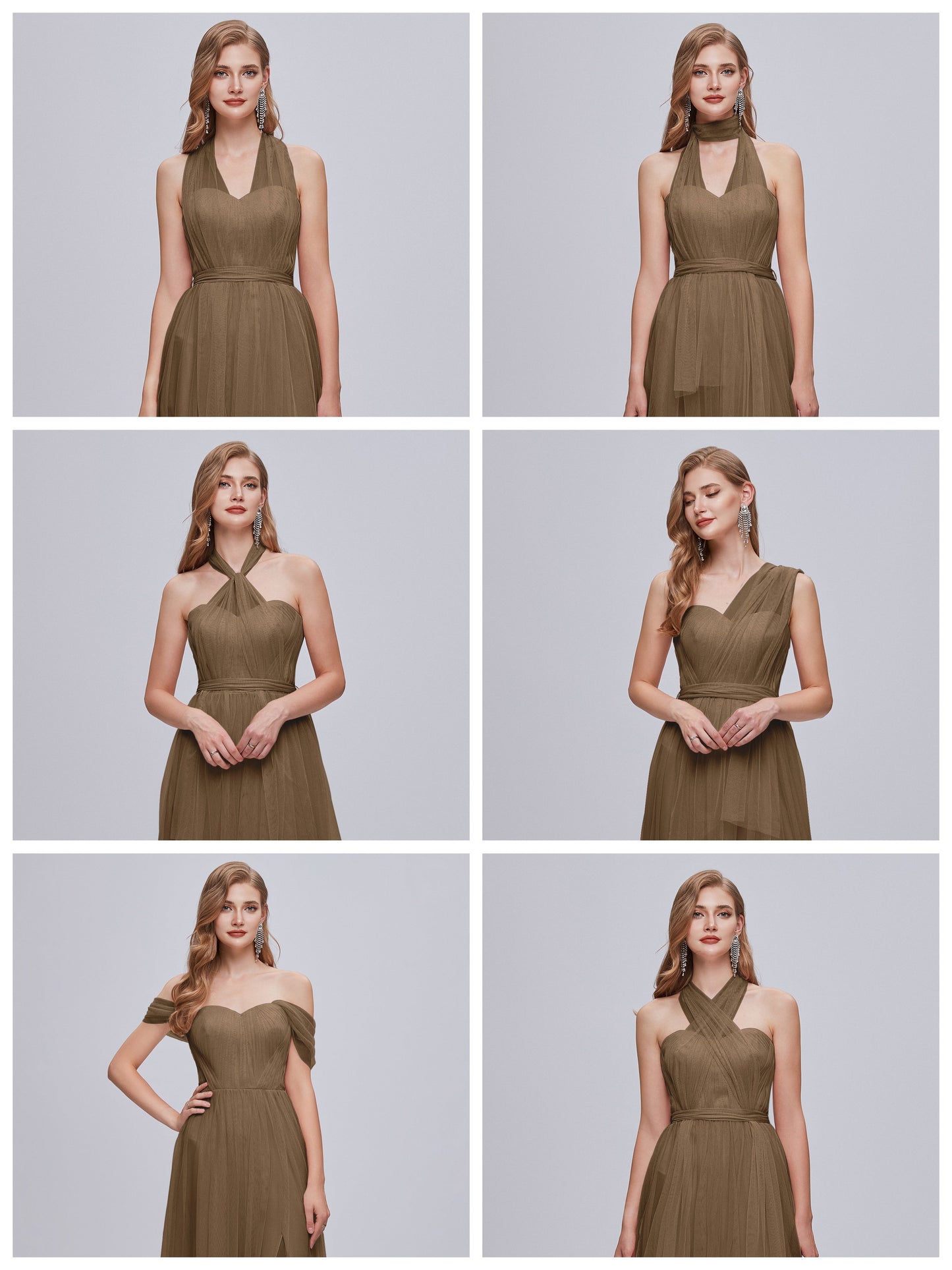 Ayla Infinity Tulle Bridesmaid Dress