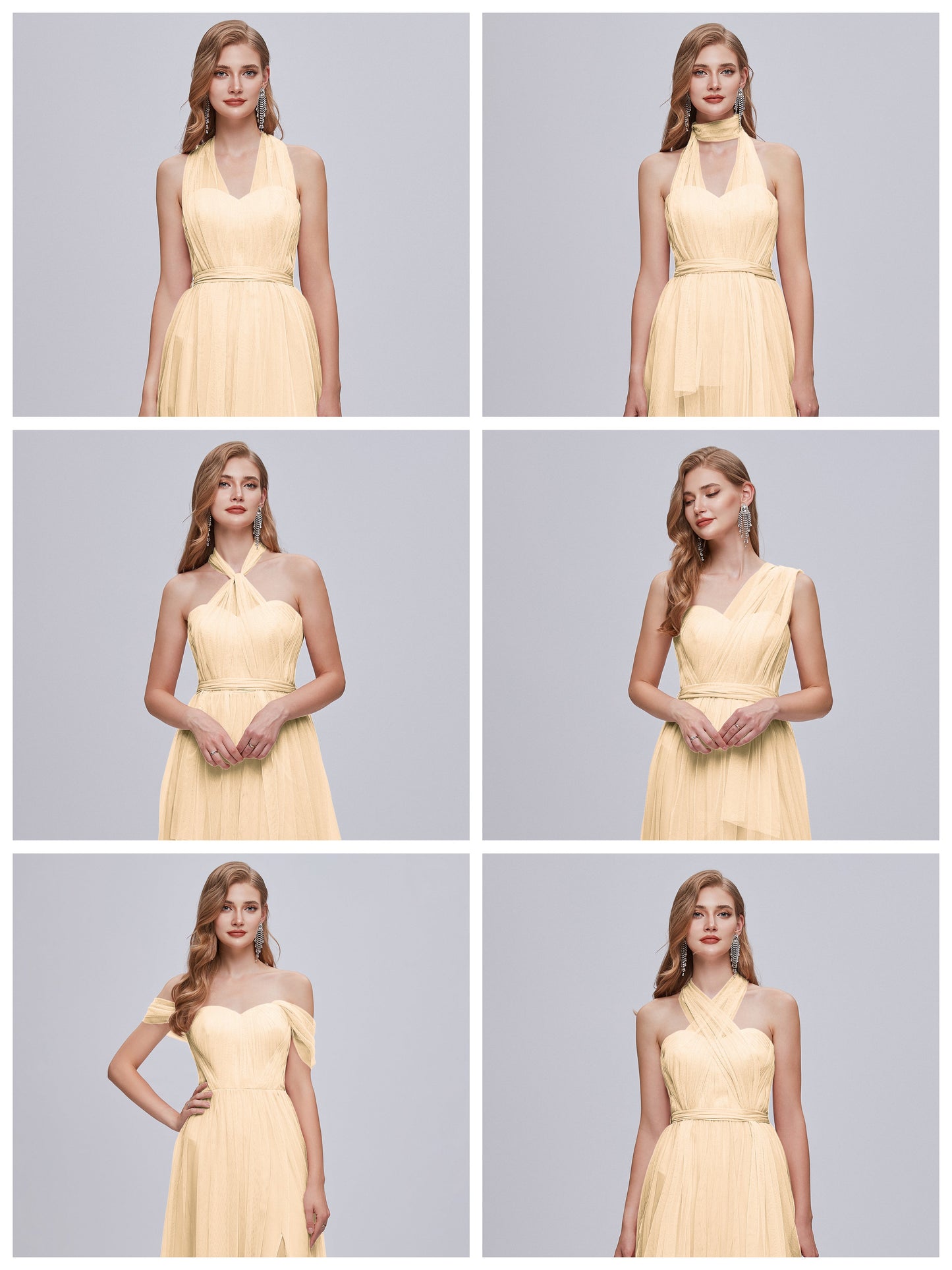 Ayla Infinity Tulle Bridesmaid Dress