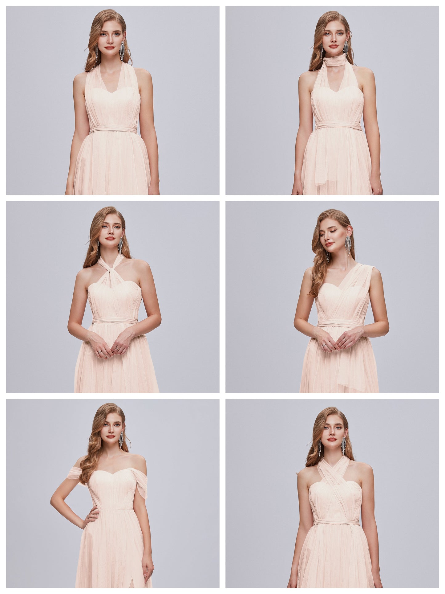 Ayla Infinity Tulle Bridesmaid Dress