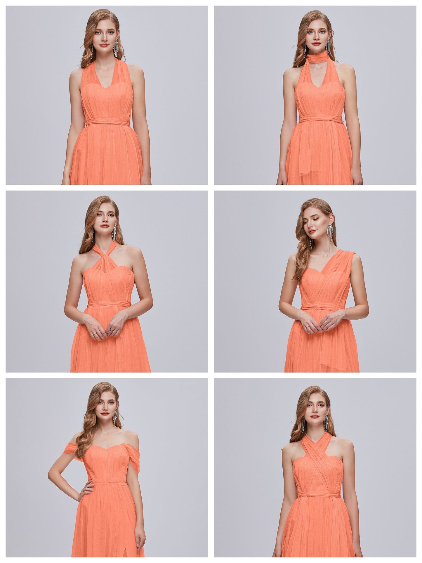 Ayla Infinity Tulle Bridesmaid Dress
