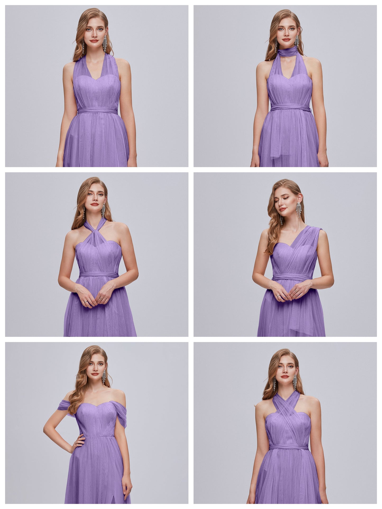 Ayla Infinity Tulle Bridesmaid Dress