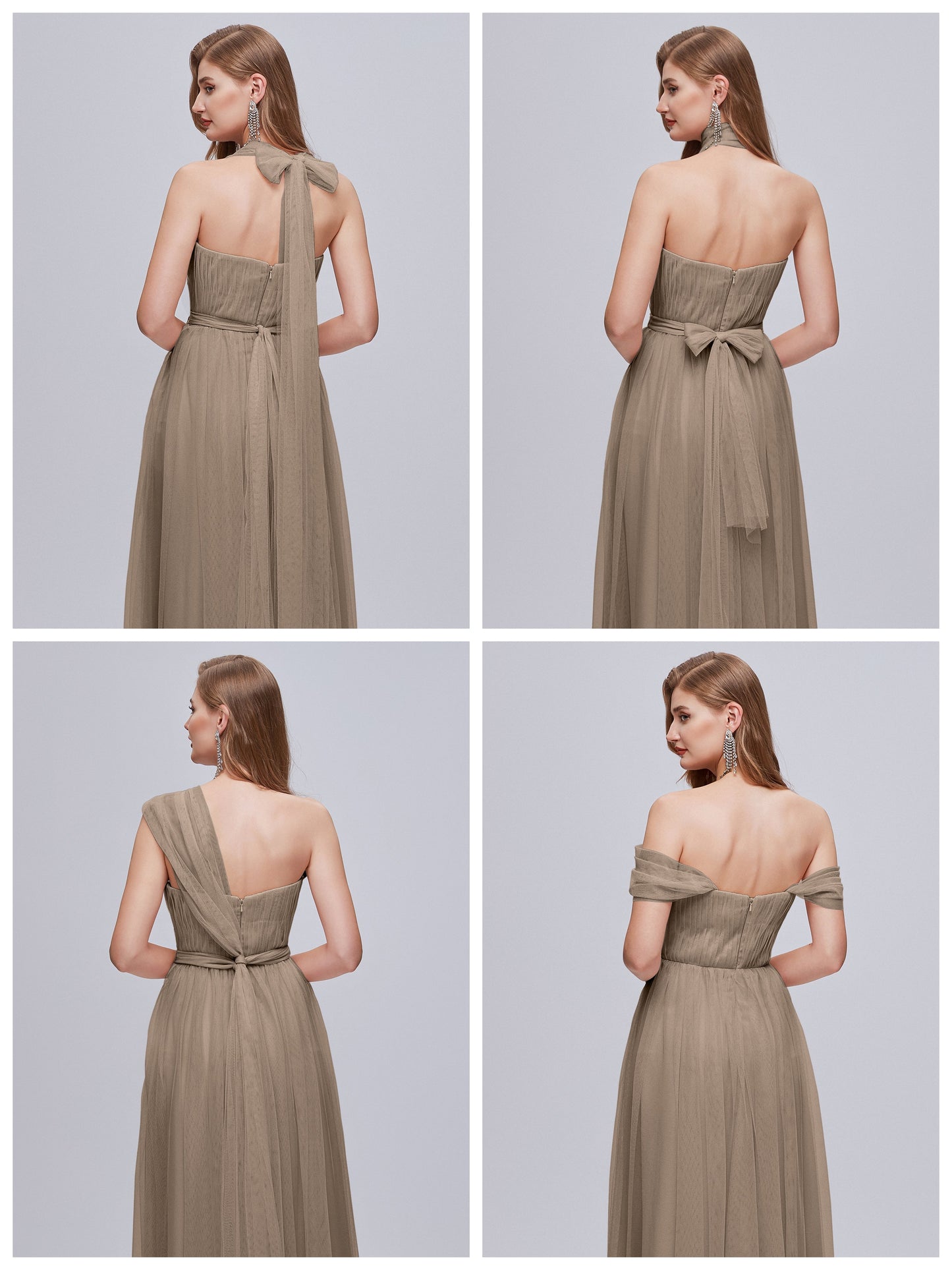 Ayla Infinity Tulle Bridesmaid Dress