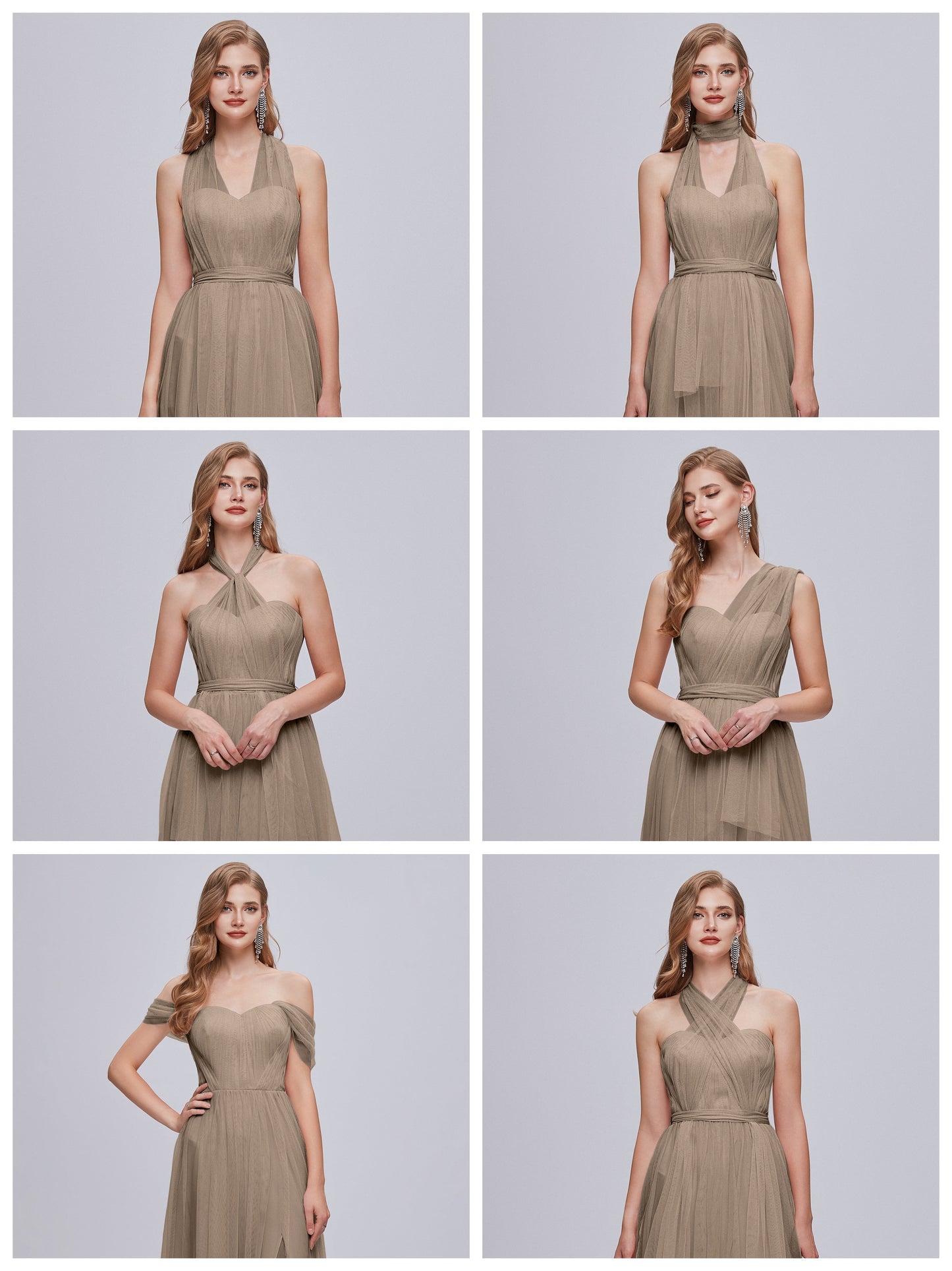 Ayla Infinity Tulle Bridesmaid Dress