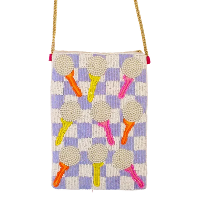 Best of Golf Beaddie Phone Crossbody - Putts and Pearls