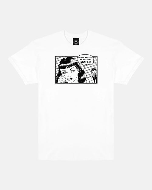 BOYFRIEND - TSHIRT - WHITE - Four Street
