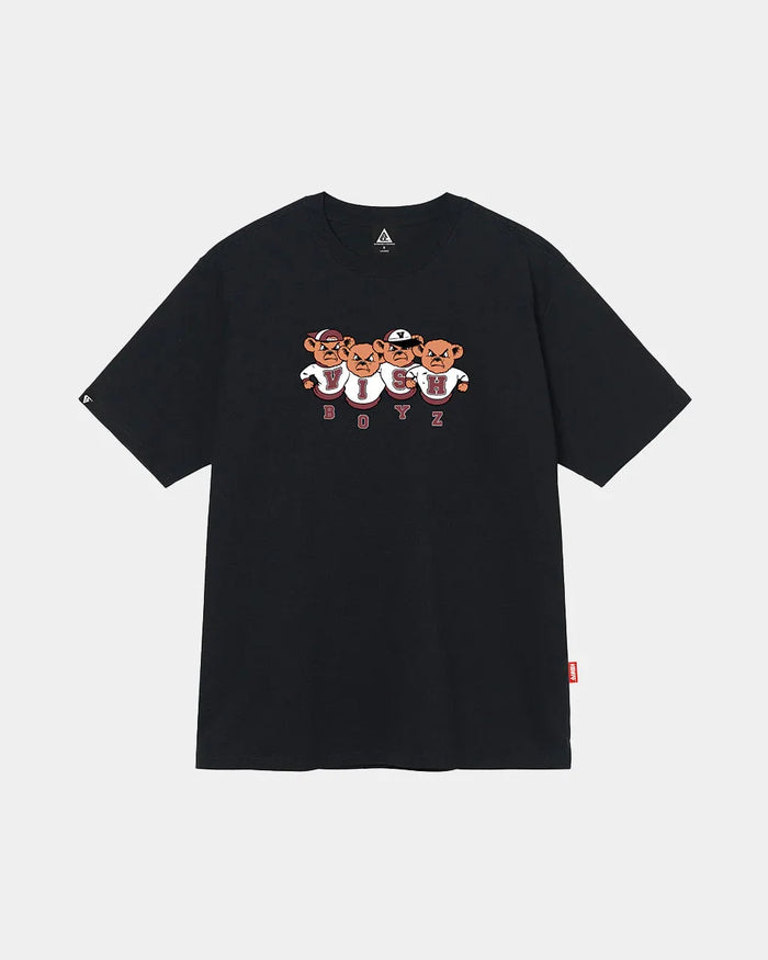 Camiseta Bear Vishboyz Preta - Four Street