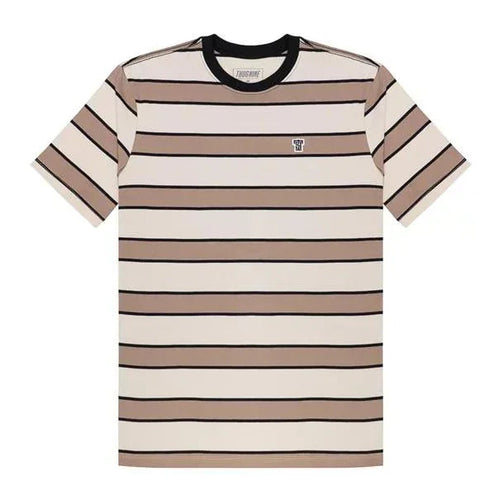 CAMISETA LISTRADA CAPUCCINO - Four Street