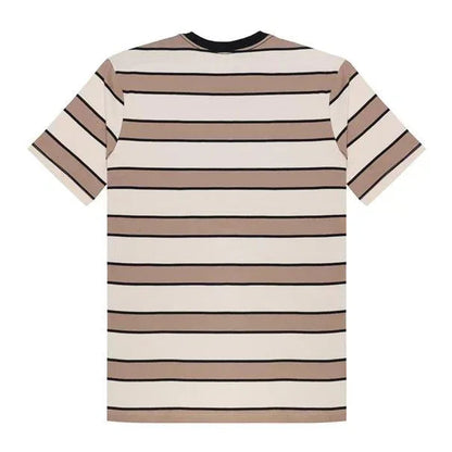 CAMISETA LISTRADA CAPUCCINO - Four Street