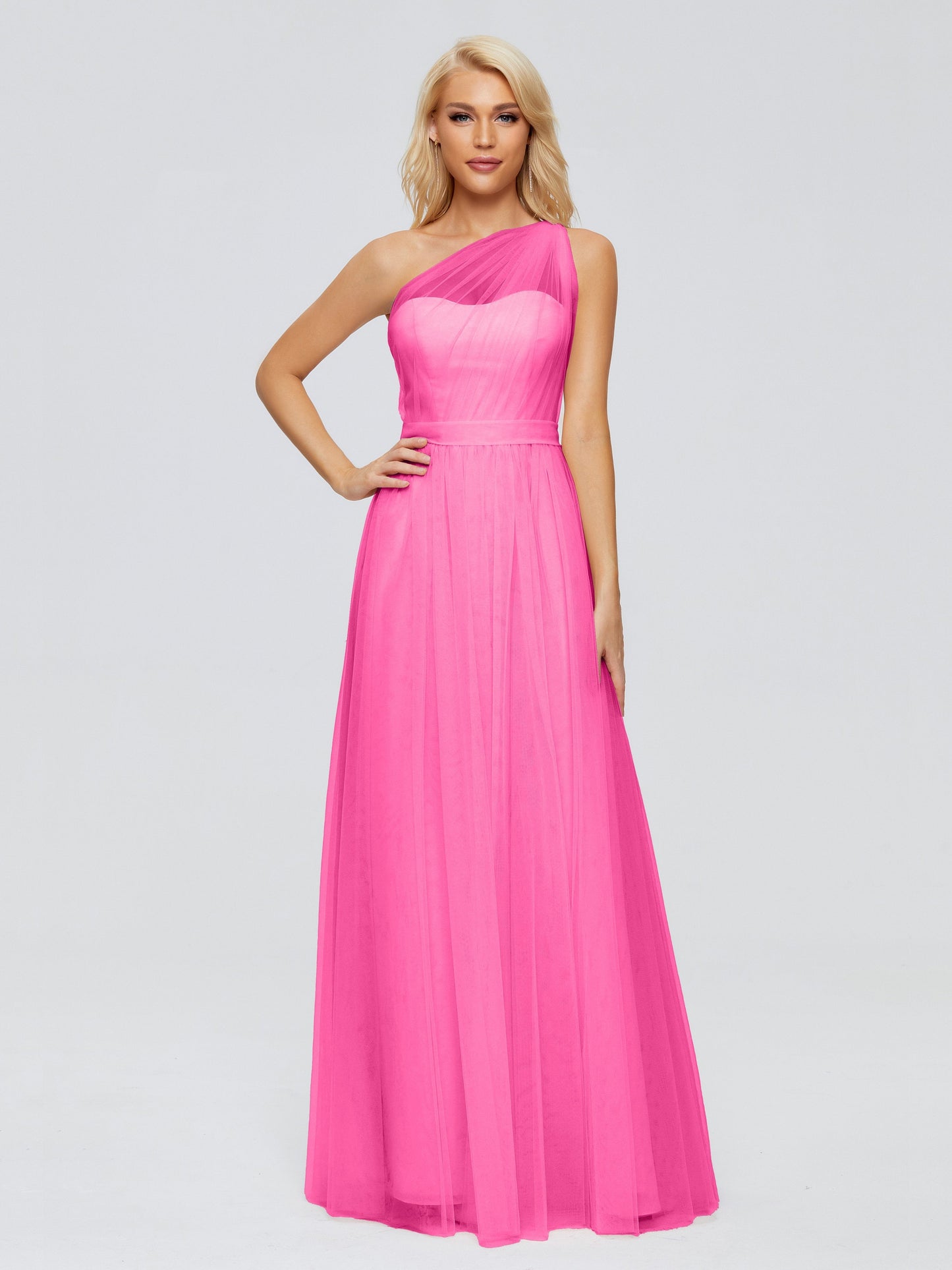 Alexandra One-Shoulder Chiffon Bridesmaid Dresses