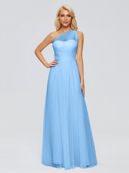 Alexandra One-Shoulder Chiffon Bridesmaid Dresses