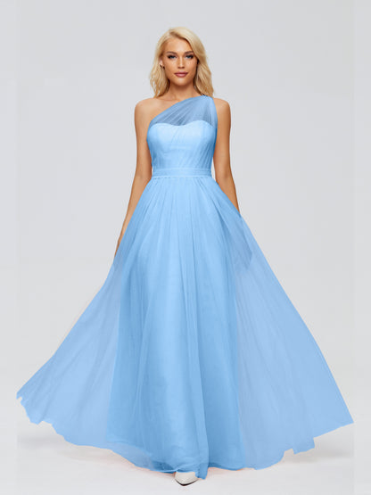 Alexandra One-Shoulder Chiffon Bridesmaid Dresses
