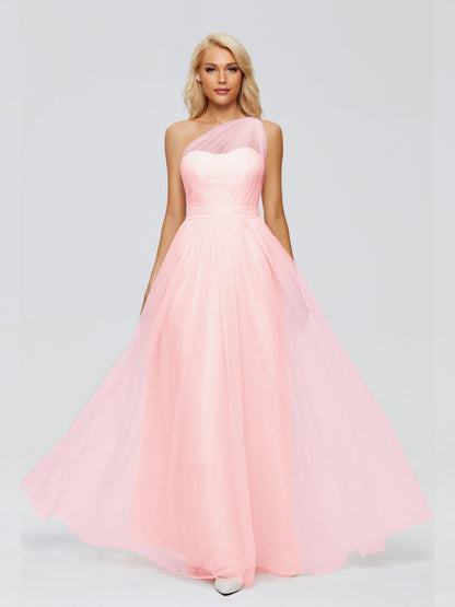 Alexandra One-Shoulder Chiffon Bridesmaid Dresses