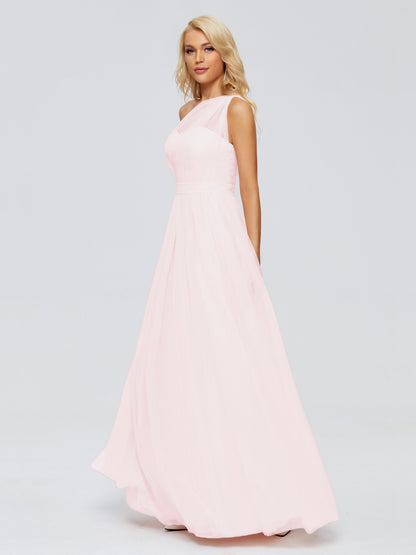 Alexandra One-Shoulder Chiffon Bridesmaid Dresses