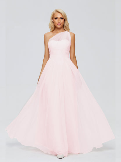 Alexandra One-Shoulder Chiffon Bridesmaid Dresses