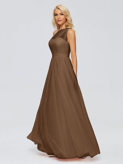 Alexandra One-Shoulder Chiffon Bridesmaid Dresses