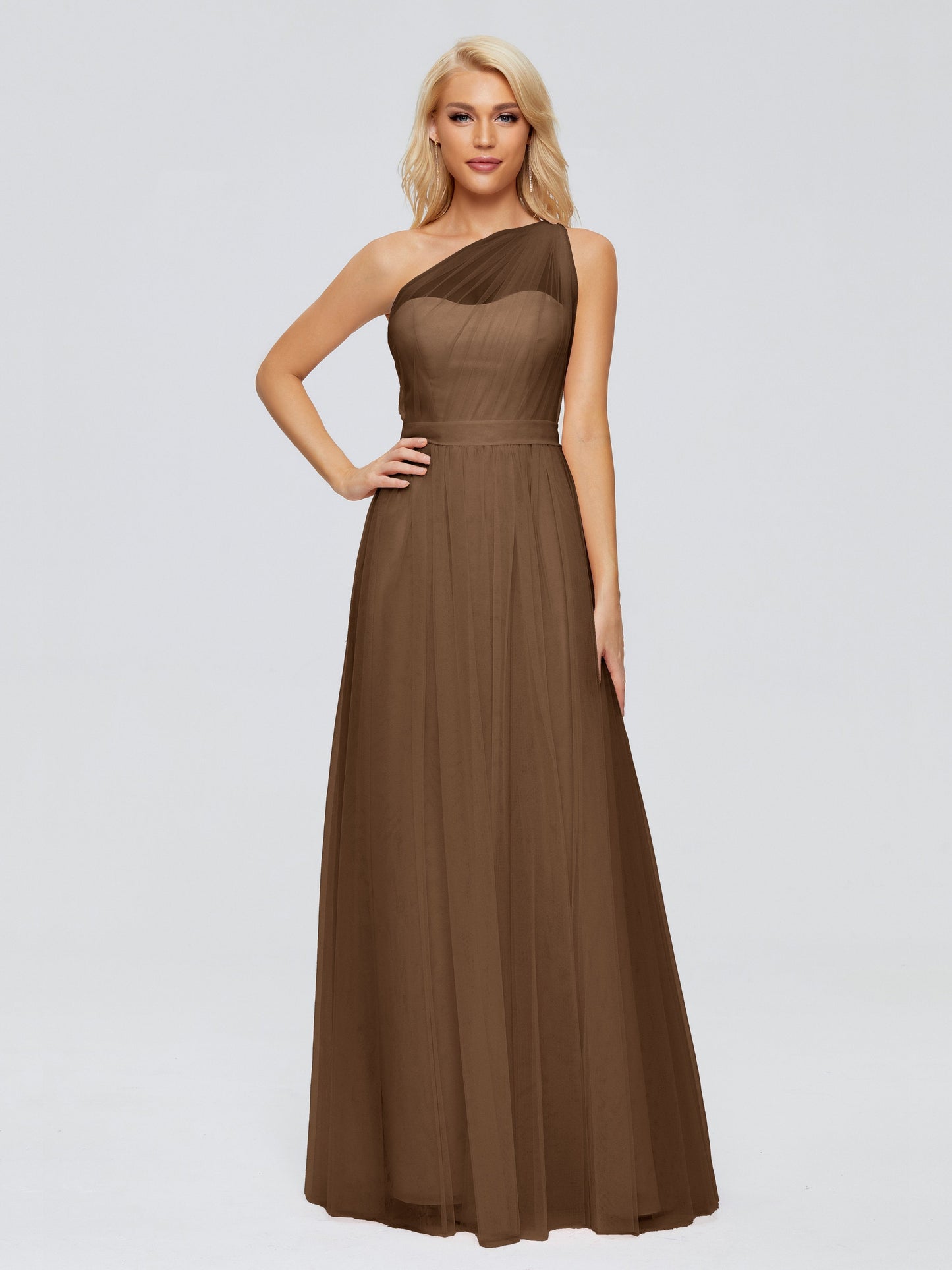 Alexandra One-Shoulder Chiffon Bridesmaid Dresses