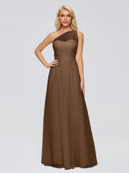Alexandra One-Shoulder Chiffon Bridesmaid Dresses