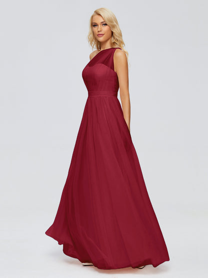 Alexandra One-Shoulder Chiffon Bridesmaid Dresses
