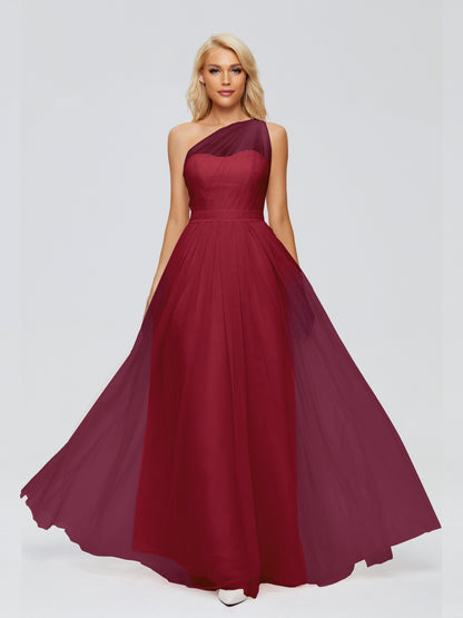 Alexandra One-Shoulder Chiffon Bridesmaid Dresses