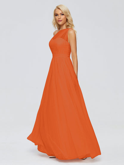 Alexandra One-Shoulder Chiffon Bridesmaid Dresses