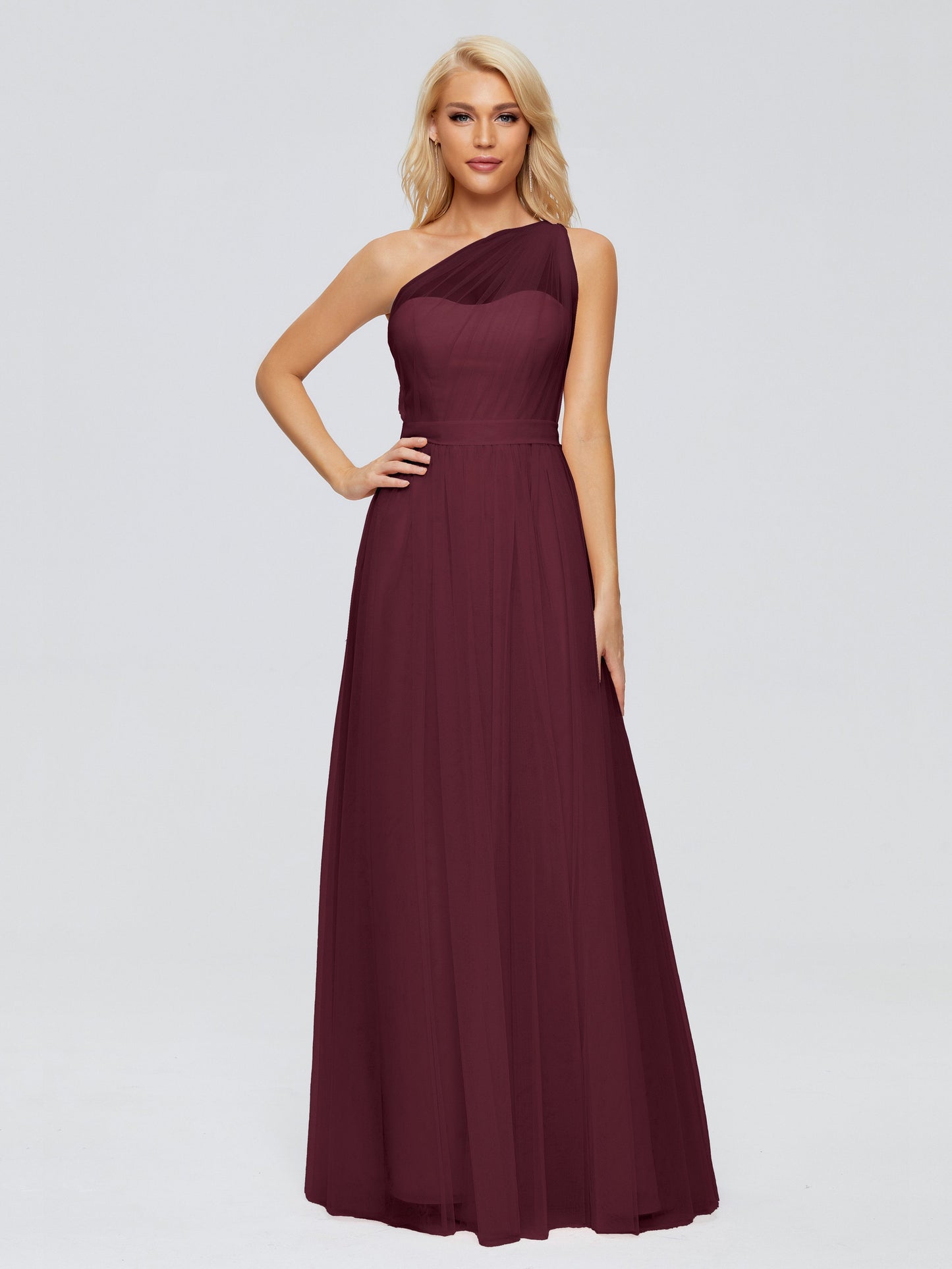 Alexandra One-Shoulder Chiffon Bridesmaid Dresses