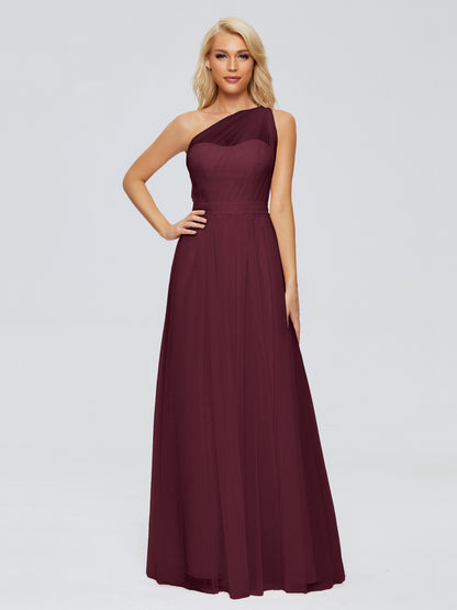 Alexandra One-Shoulder Chiffon Bridesmaid Dresses