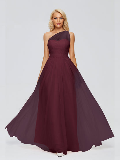 Alexandra One-Shoulder Chiffon Bridesmaid Dresses