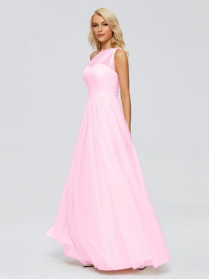 Alexandra One-Shoulder Chiffon Bridesmaid Dresses