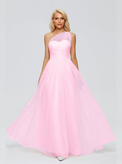 Alexandra One-Shoulder Chiffon Bridesmaid Dresses