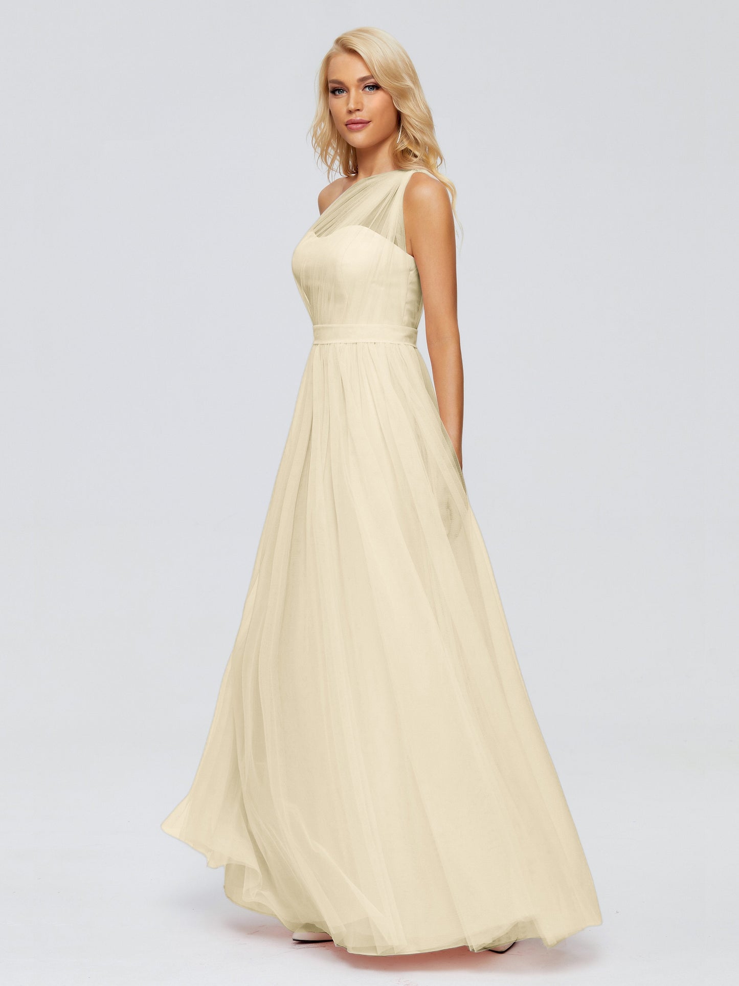Alexandra One-Shoulder Chiffon Bridesmaid Dresses