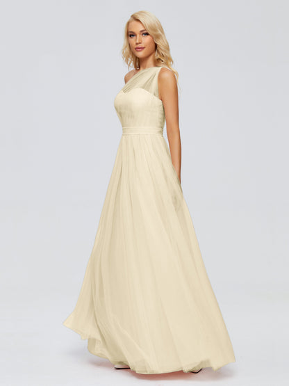Alexandra One-Shoulder Chiffon Bridesmaid Dresses
