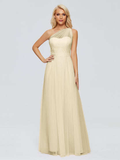 Alexandra One-Shoulder Chiffon Bridesmaid Dresses