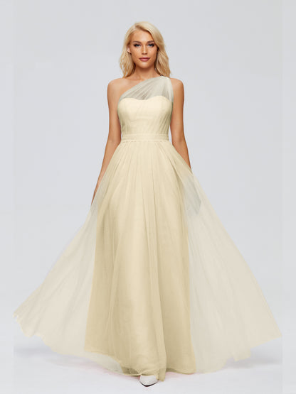 Alexandra One-Shoulder Chiffon Bridesmaid Dresses