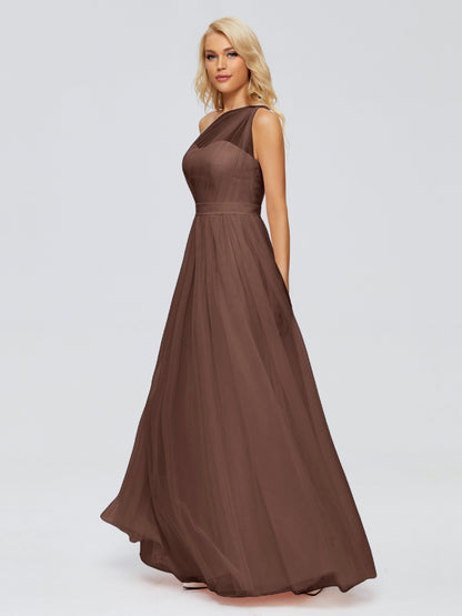Alexandra One-Shoulder Chiffon Bridesmaid Dresses