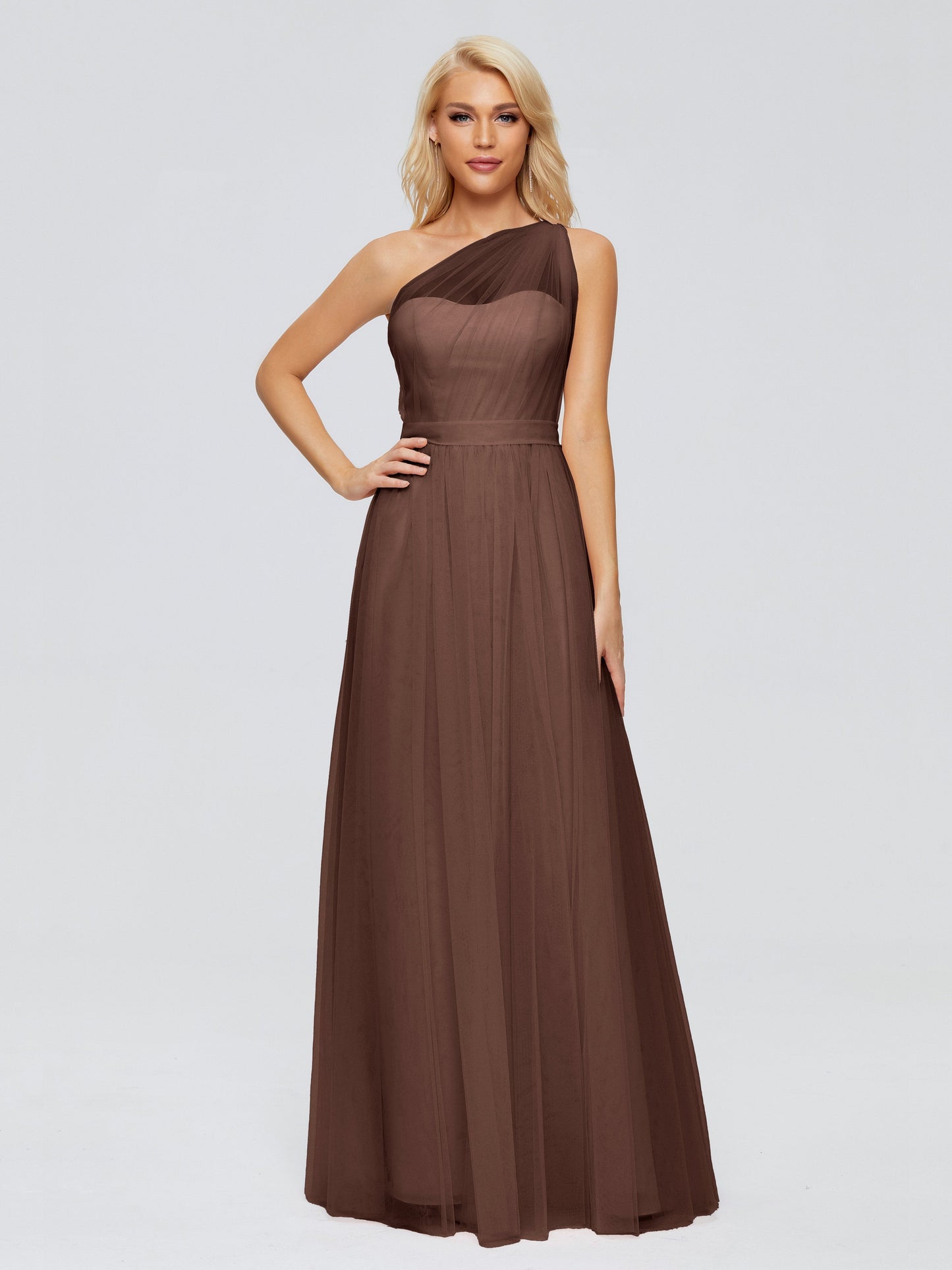 Alexandra One-Shoulder Chiffon Bridesmaid Dresses