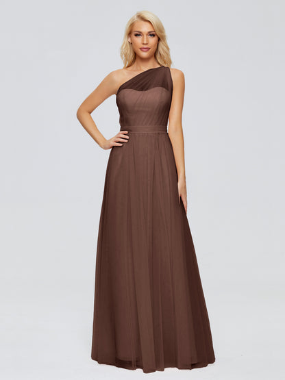 Alexandra One-Shoulder Chiffon Bridesmaid Dresses